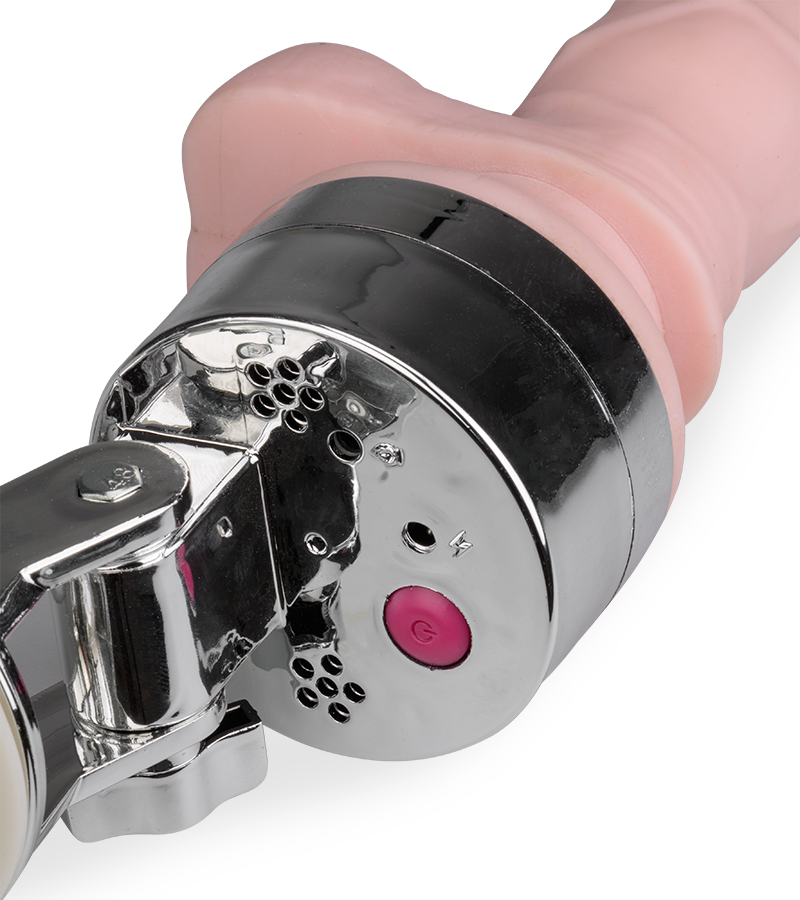 Realistic powerful suction-cup super dildo