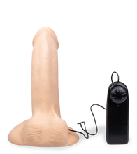 Load image into Gallery viewer, Realistic rotating &amp; vibrating XL-diameter dildo