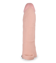 Load image into Gallery viewer, Realistic silicone XXL-sized vibrating penis extension