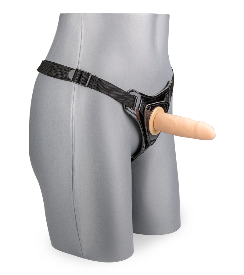 Realistic strap on dildo