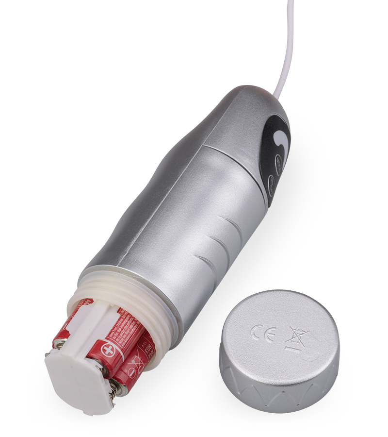 Realistic throbbing suction-cup dildo 7.00 inches