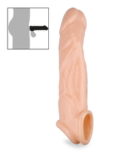 Load image into Gallery viewer, Realistic veiny penis-enhancing sleeve