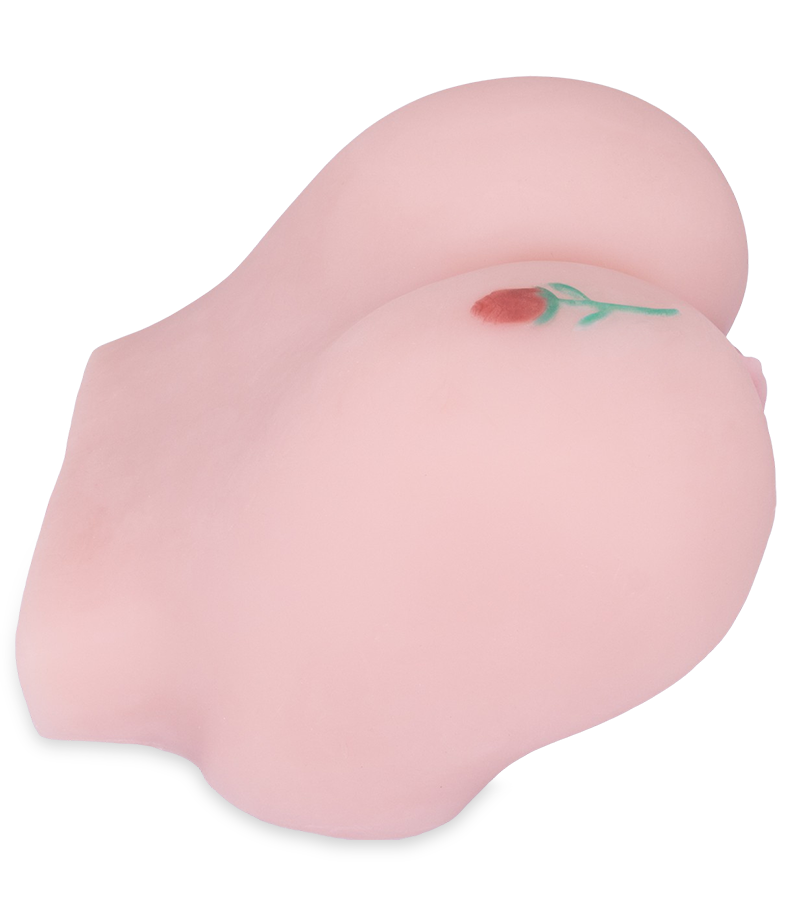 Realistic vibrating rotating vagina and ass