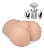 Realistic vibrating vagina and ass