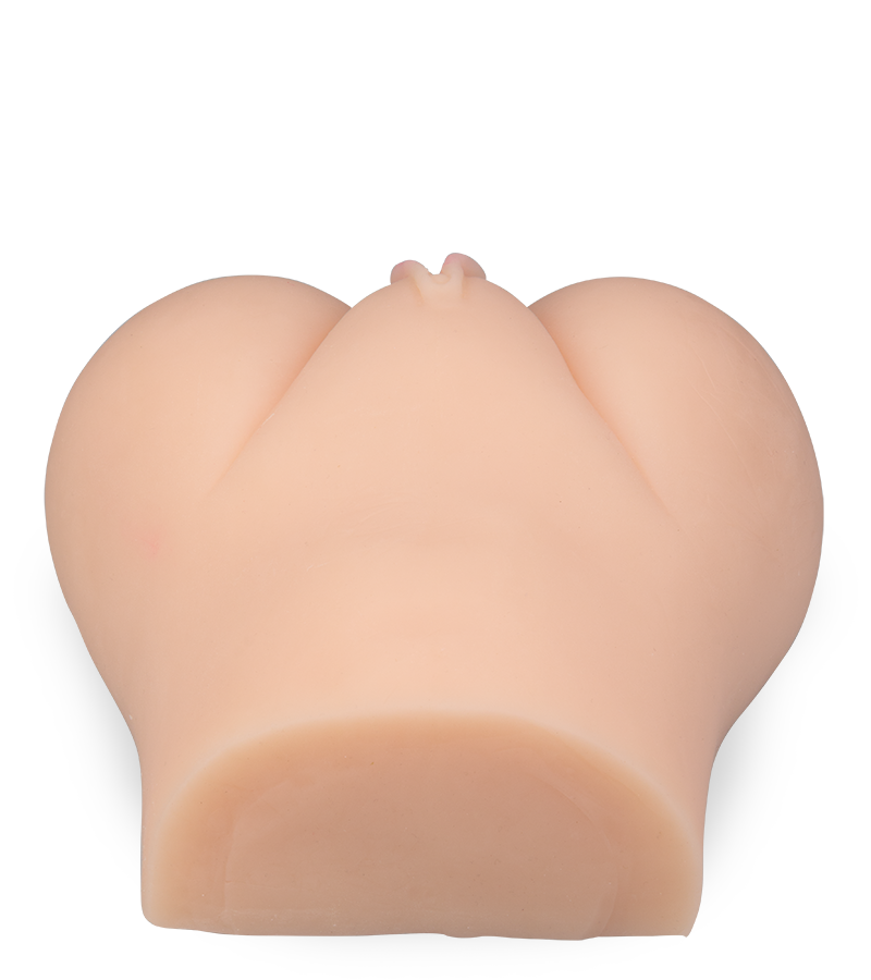 Realistic vibrating vagina and ass