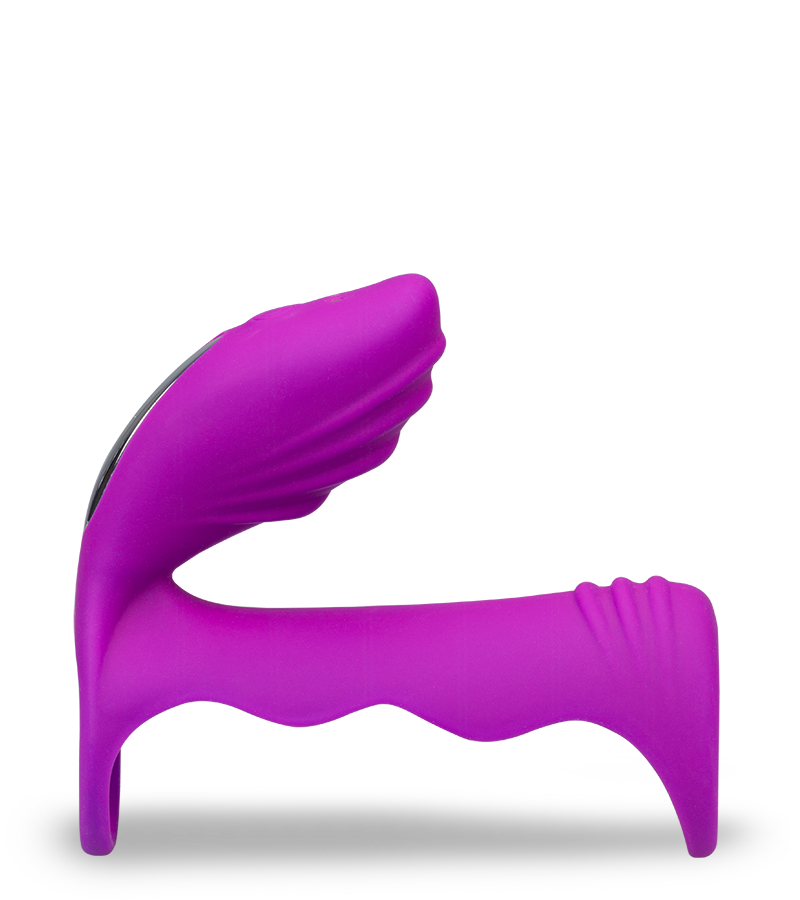 Remote control couple&#039;s vibrator with cock ring 12 modes