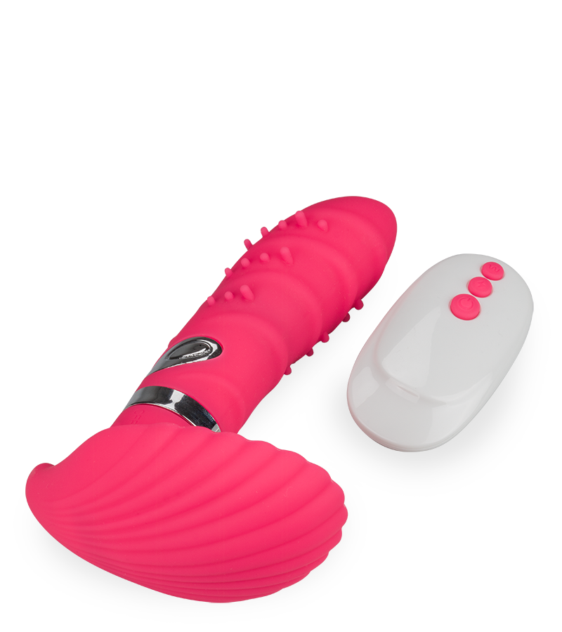 Remote control electrostimulation and rotating vibrating knickers