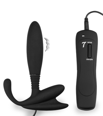 Remote control vibrating prostate massager