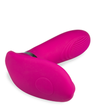 Load image into Gallery viewer, Remote control warming and vibrating wearable dildo