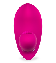 Load image into Gallery viewer, Remote control warming and vibrating wearable dildo