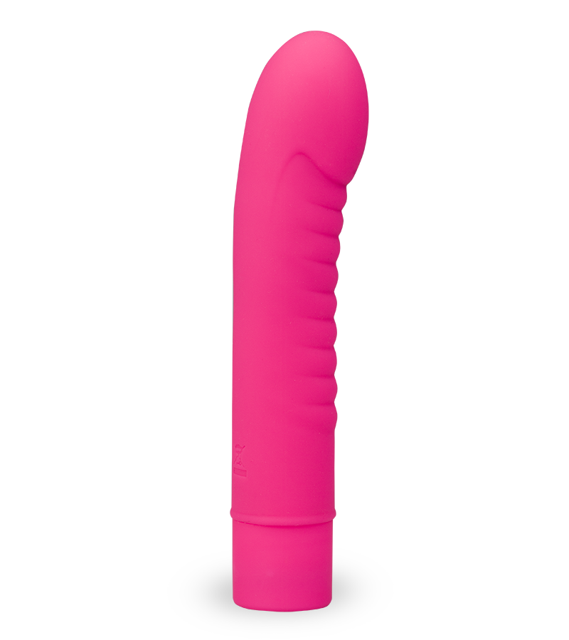 Ribbed bullet vibrator 5.00 inches