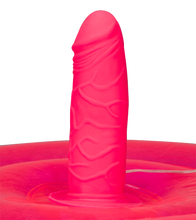 Load image into Gallery viewer, Ride Me round inflatable pillow with vibrating dildo