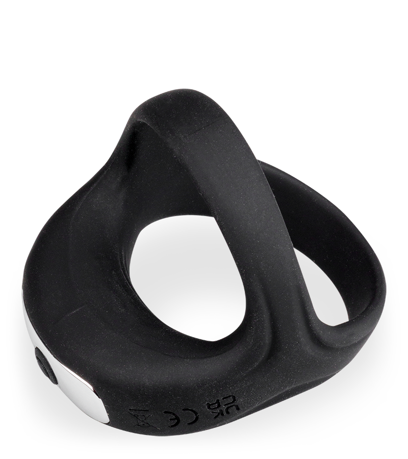 Righteous vibrating cock and ball ring