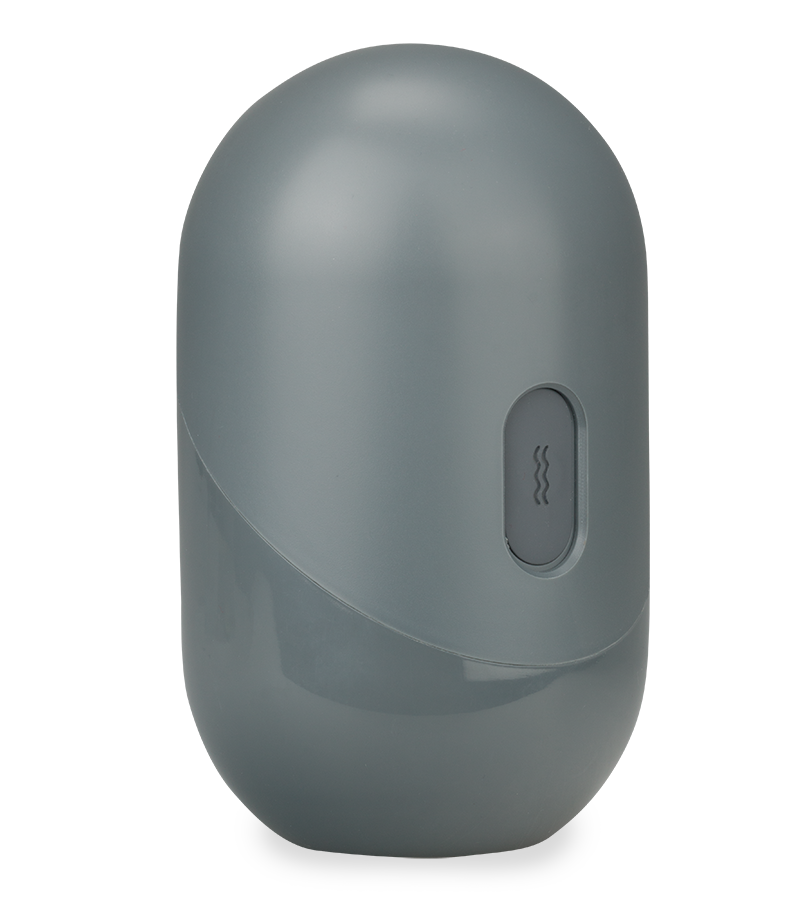 Ronaldo vibrating male masturbator with heated case