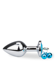 Load image into Gallery viewer, Rosebud bell jewel butt plug