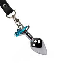 Load image into Gallery viewer, Rosebud bell jewel butt plug