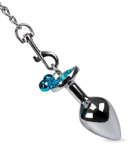 Load image into Gallery viewer, Rosebud bell jewel butt plug