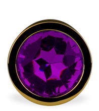 Load image into Gallery viewer, Rosebud gold butt plug size M 88g -  6 colours