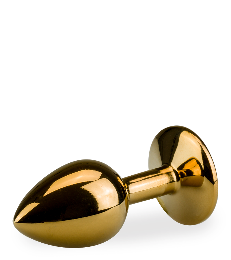 Rosebud gold butt plug size S 50 g