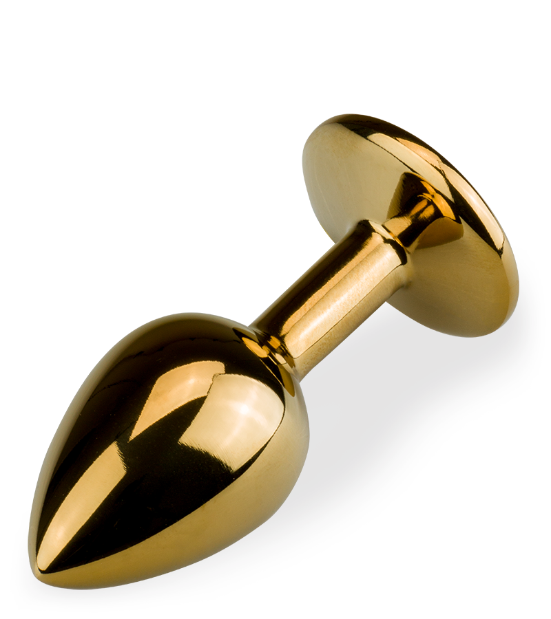 Rosebud gold butt plug size S 50 g
