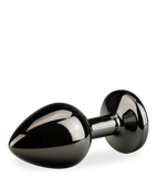 Rosebud gunmetal butt plug size M 88g - 6 colours