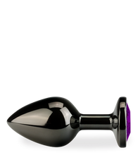Load image into Gallery viewer, Rosebud gunmetal butt plug size M 88g - 6 colours