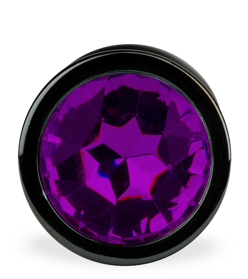 Rosebud gunmetal butt plug size M 88g - 6 colours