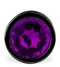 Load image into Gallery viewer, Rosebud gunmetal butt plug size M 88g - 6 colours