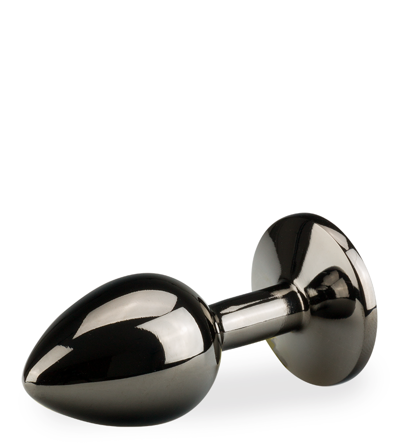 Rosebud gunmetal butt plug size S 50g