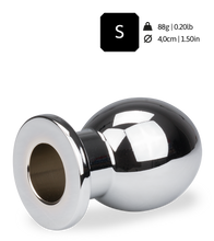 Load image into Gallery viewer, Rosebud hollow anal plug