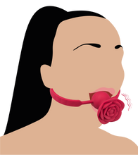 Load image into Gallery viewer, Rosie vibrating ball gag