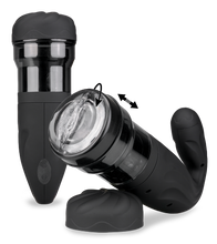 Load image into Gallery viewer, Rotating and thrusting masturbator 2 speeds