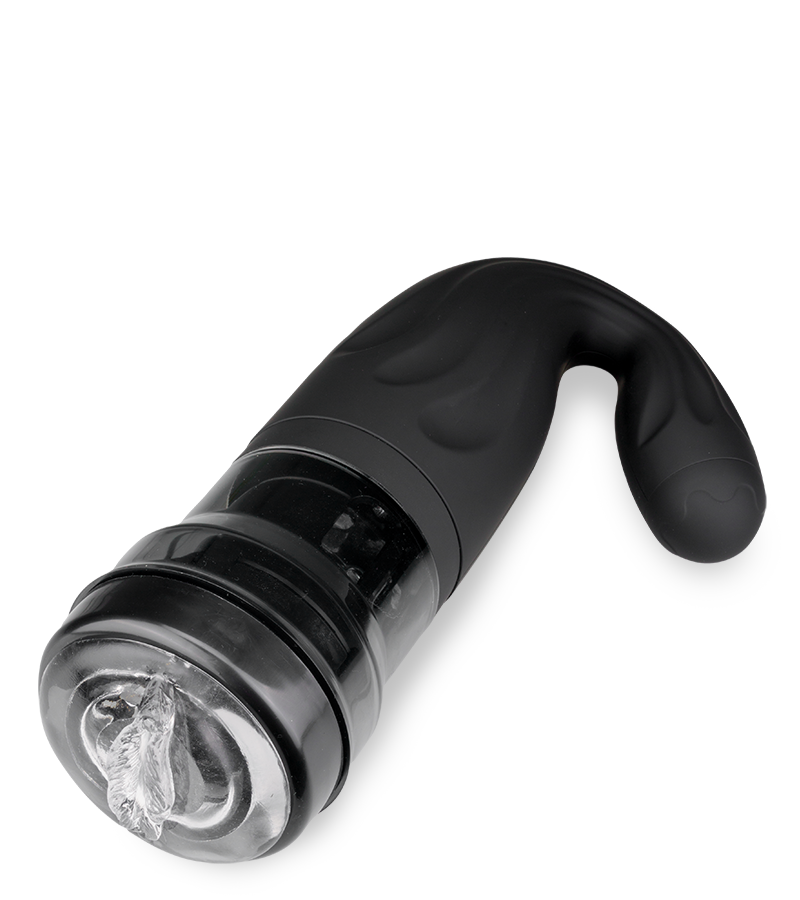 Rotating and thrusting masturbator 2 speeds