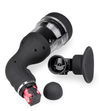Load image into Gallery viewer, Rotating suction cup masturbator