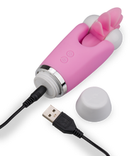 Load image into Gallery viewer, Rotating tongues clit stimulator