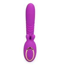 Load image into Gallery viewer, Royal thrusting clit-massaging vibrator