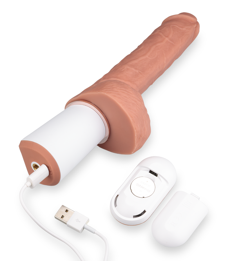 Russell automatic silicone dildo with remote control