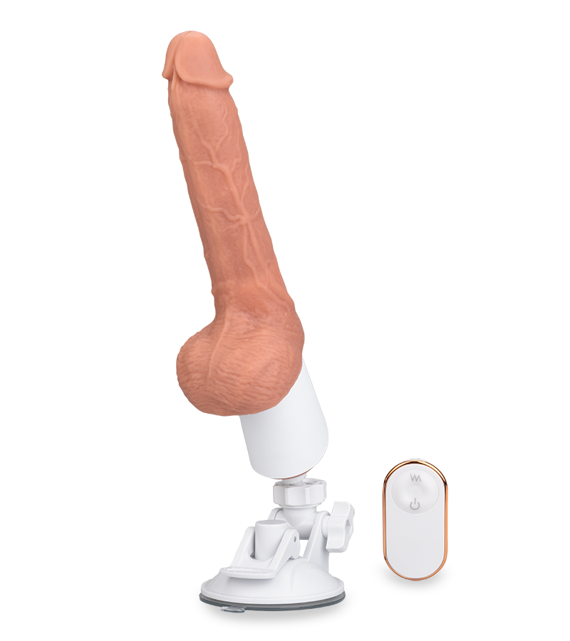 Russell automatic silicone dildo with remote control