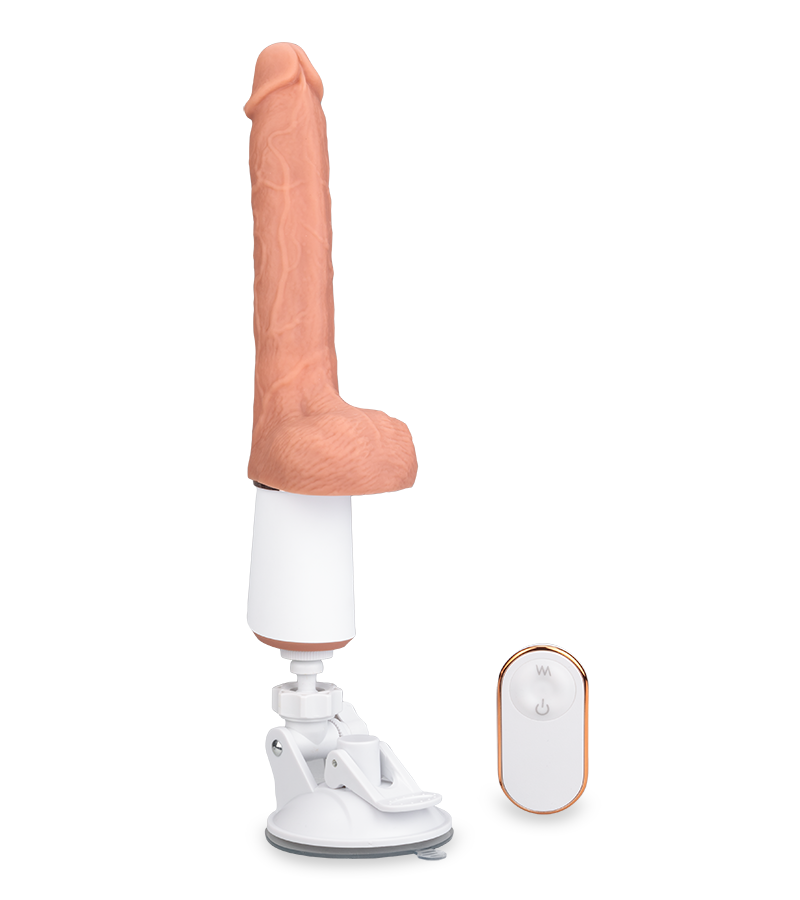 Russell automatic silicone dildo with remote control