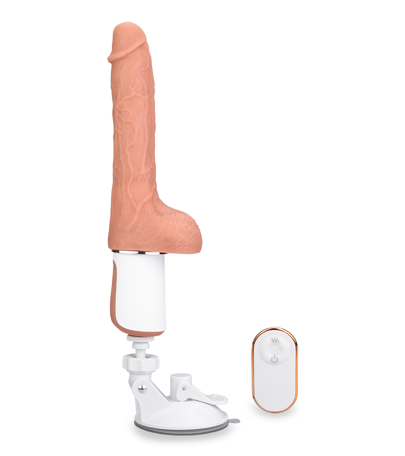 Russell automatic silicone dildo with remote control