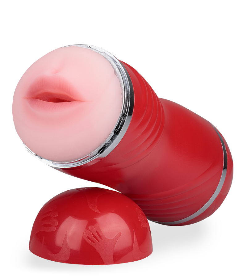 Salome double-entry mouth and vagina masturbator