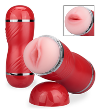 Load image into Gallery viewer, Salome double-entry mouth and vagina masturbator