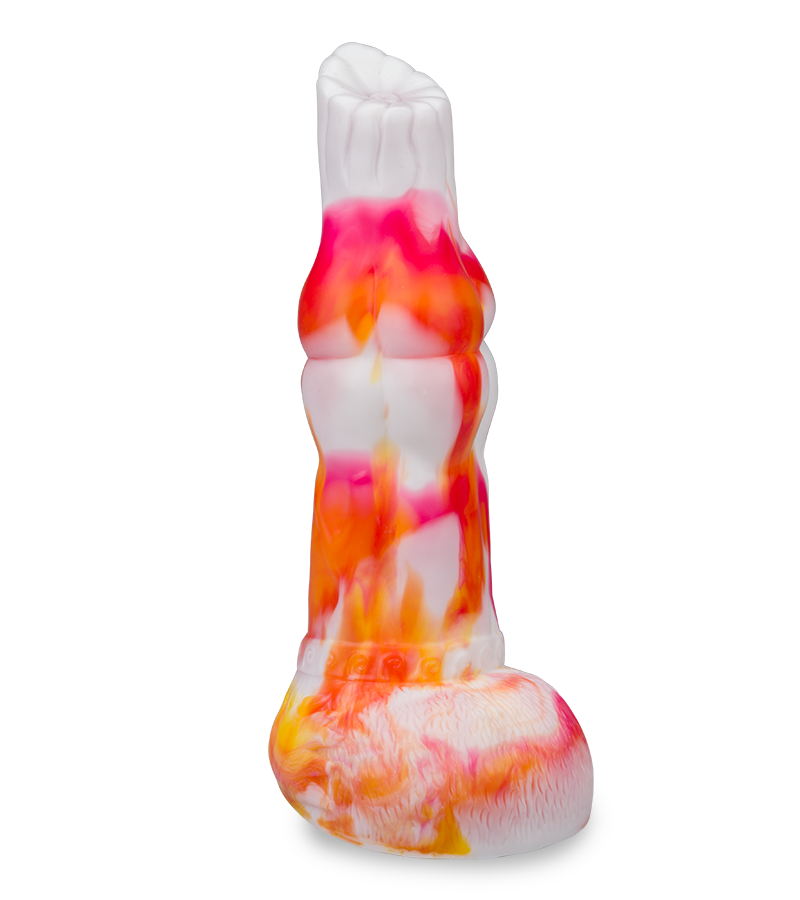 Seahorse fantasy suction cup dildo