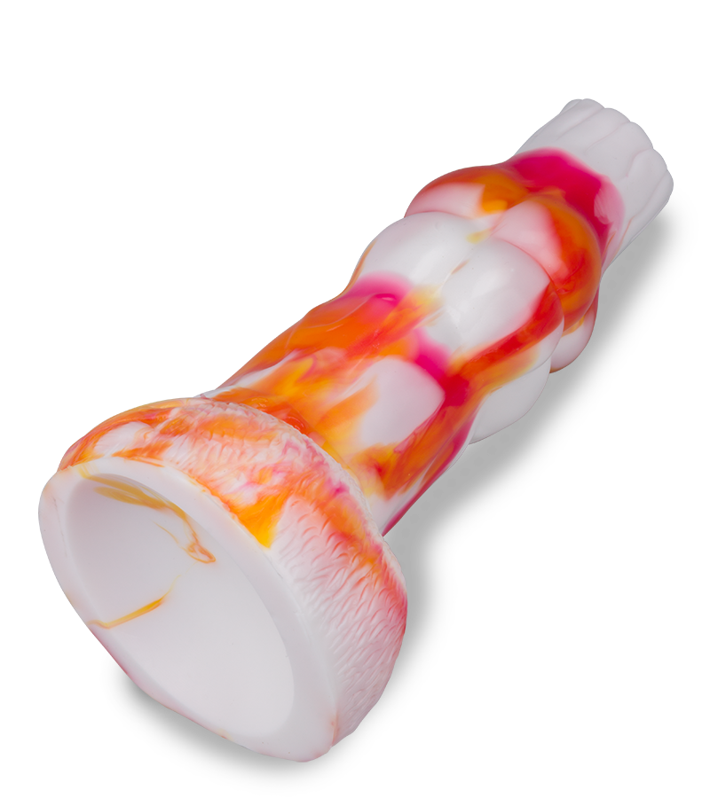 Seahorse fantasy suction cup dildo