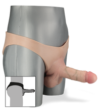 Load image into Gallery viewer, Sean second skin strap-on dildo wide and hollow