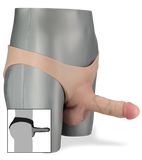 Sean second skin strap-on dildo wide and hollow