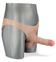 Load image into Gallery viewer, Sean second skin strap-on dildo wide and hollow