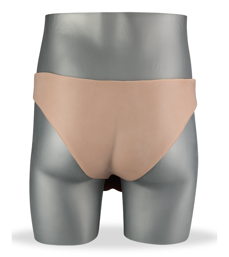 Sean second skin strap-on dildo wide and hollow