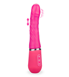 Sensitive touch vibrating and thrusting vibrator
