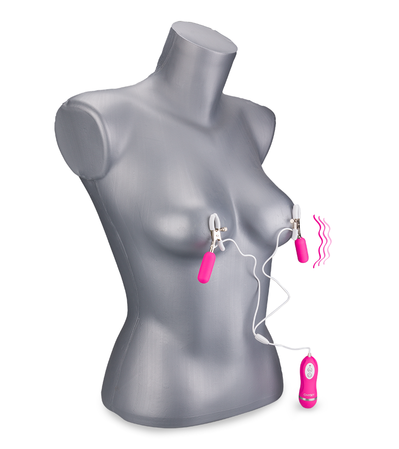 September vibrating nipple clamps